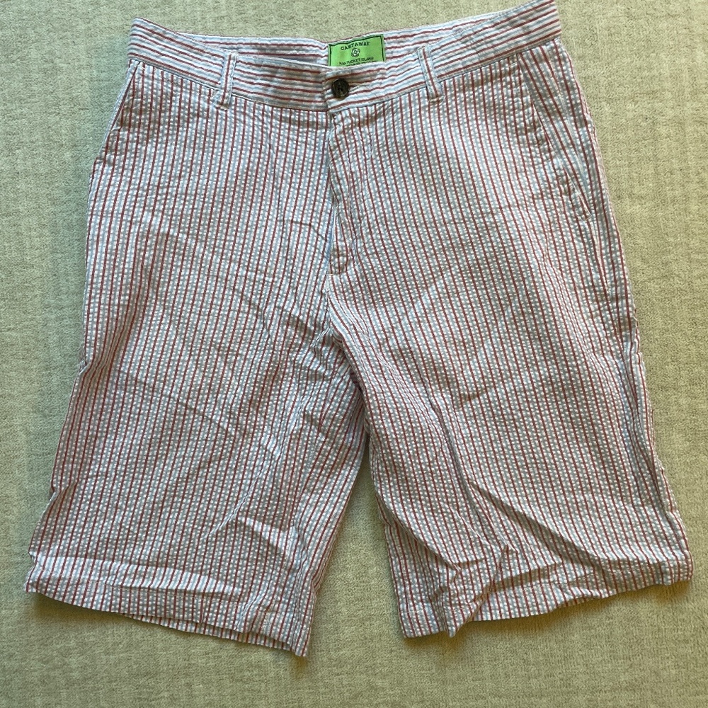 Castaway nantucket seersucker shorts